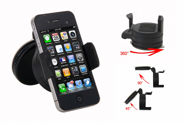Must-have iPhone Accessories-Car Kit Mount Holder